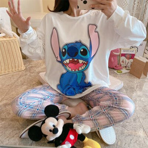 Pijama 2 piezas Stitch chica