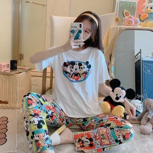 Pijama 2 piezas Stitch chica