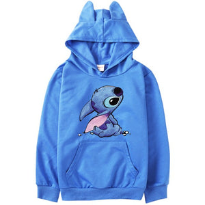 Sudadera Hoodie Stitch niños orejitas