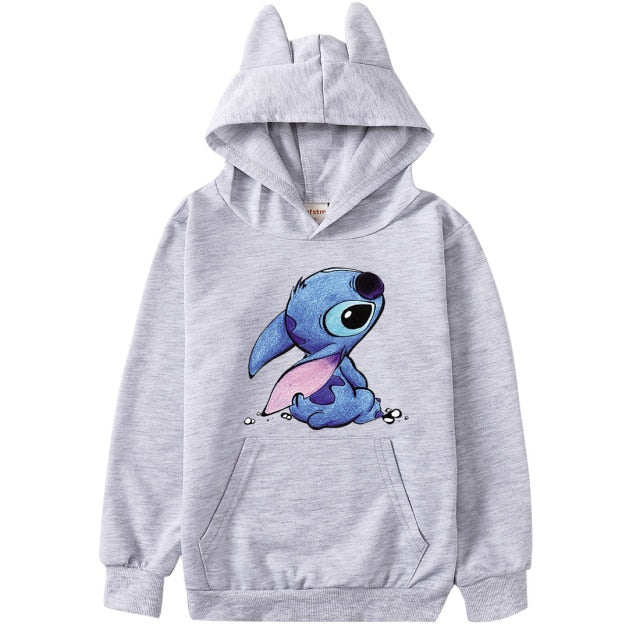 Sudadera Hoodie Stitch niños orejitas