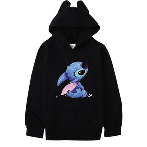 Sudadera Hoodie Stitch niños orejitas