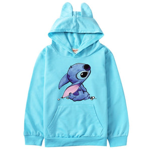 Sudadera Hoodie Stitch niños orejitas