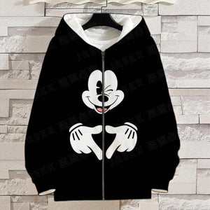 Sudadera cremallera Hoodie Mickey Mouse