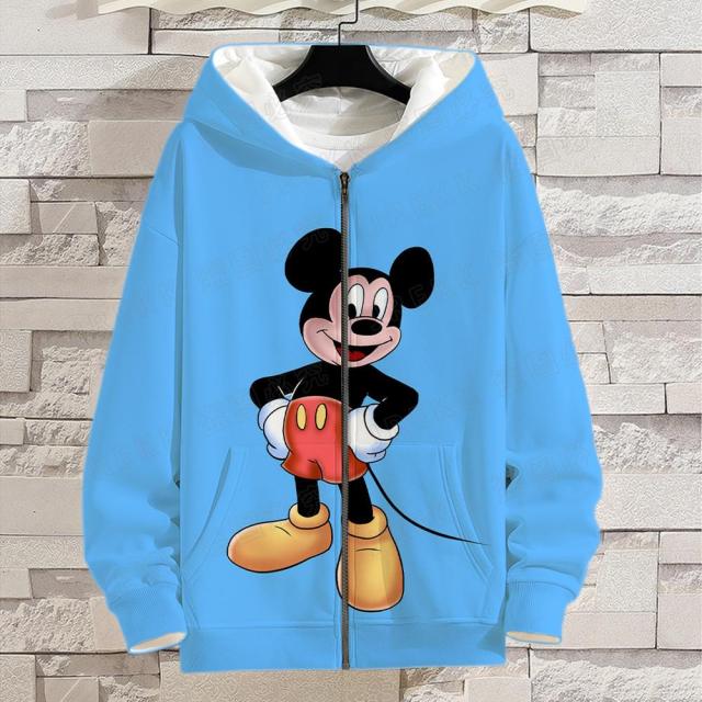 Sudadera cremallera Hoodie Mickey Mouse