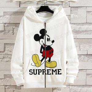 Sudadera cremallera Hoodie Mickey Mouse