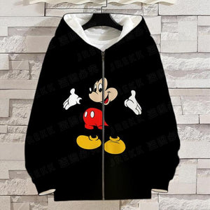 Sudadera cremallera Hoodie Mickey Mouse