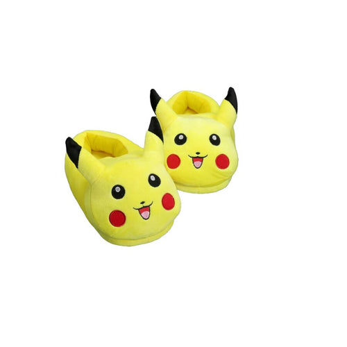 Zapatillas de casa Pikachu peluche