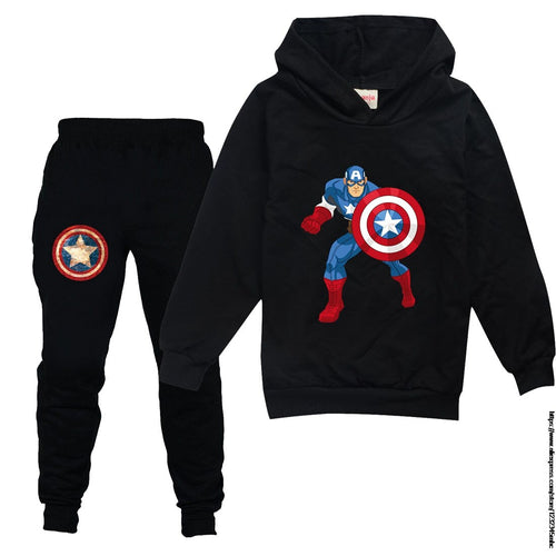 Chandal 2 piezas otoño Capitan America niños