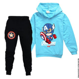 Chandal 2 piezas otoño Capitan America niños