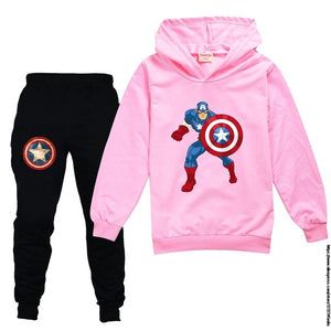 Chandal 2 piezas otoño Capitan America niños