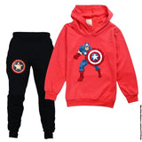 Chandal 2 piezas otoño Capitan America niños