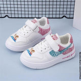 Zapatillas piel deportivas Stitch niños