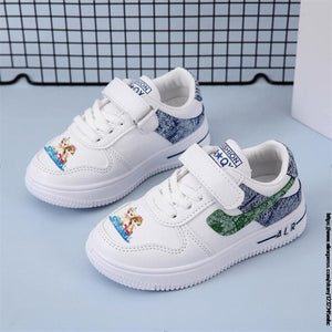 Zapatillas piel deportivas Stitch niños