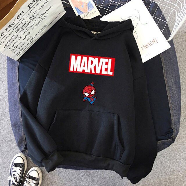 Sudadera Hoodie Spiderman