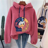 Sudadera Polar Peluche Pato Donald