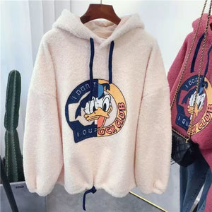 Sudadera Polar Peluche Pato Donald