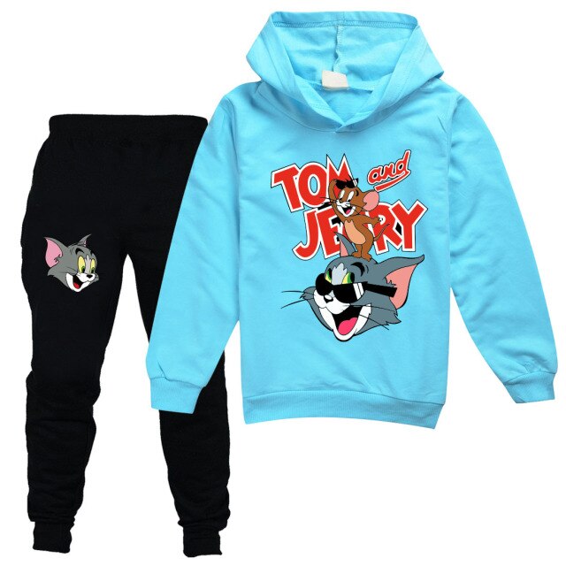 Chandal 2 piezas Tom y Jerry niños y accesorios