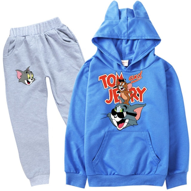 Chandal 2 piezas Tom y Jerry niños y accesorios