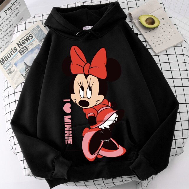 Sudadera Mickey Minnie Mouse Hoodie