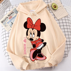 Sudadera Mickey Minnie Mouse Hoodie