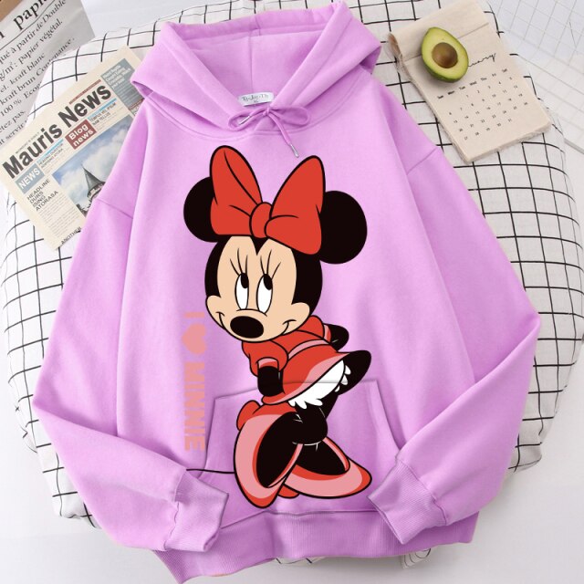 Sudadera Mickey Minnie Mouse Hoodie