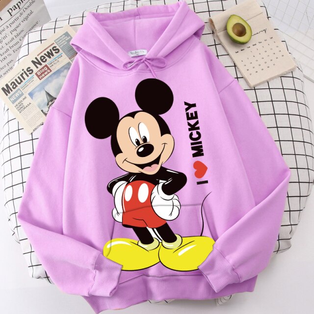 Sudadera Mickey Minnie Mouse Hoodie