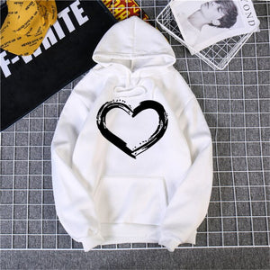 Sudadera Hoodie / Camiseta corazon pareja