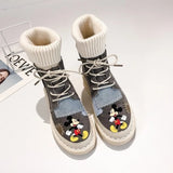 Botas invierno Mickey Mouse chica