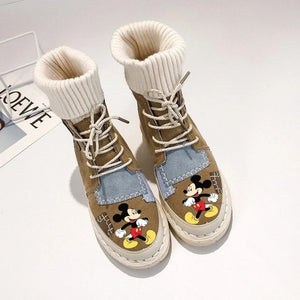 Botas invierno Mickey Mouse chica