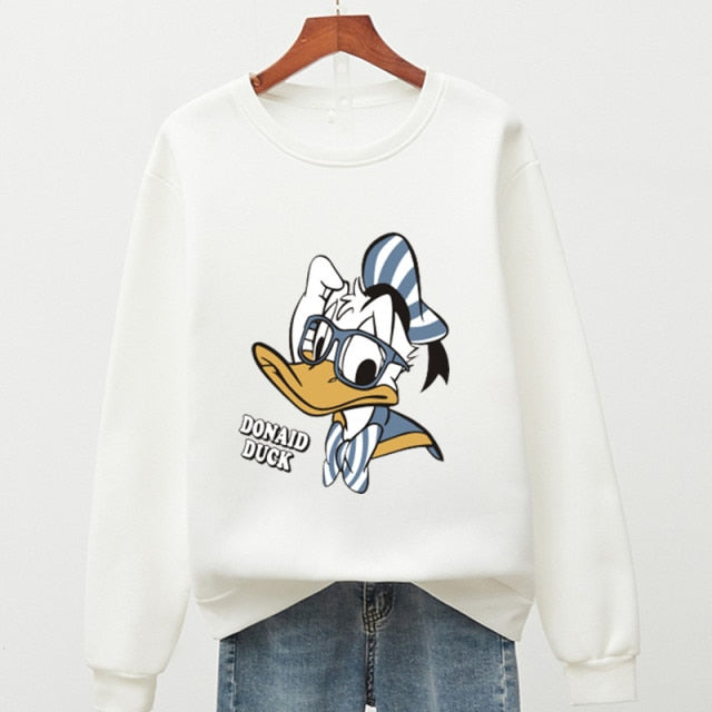 Sudadera Hoodie Kawaii Pato Donald chica