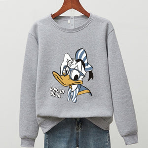 Sudadera Hoodie Kawaii Pato Donald chica