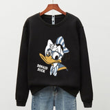 Sudadera Hoodie Kawaii Pato Donald chica