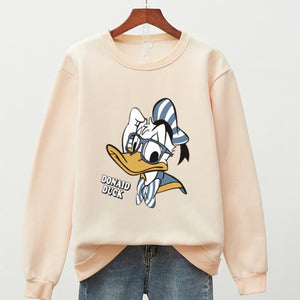 Sudadera Hoodie Kawaii Pato Donald chica