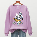 Sudadera Hoodie Kawaii Pato Donald chica