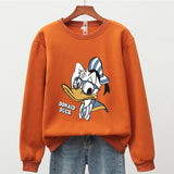 Sudadera Hoodie Kawaii Pato Donald chica