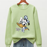 Sudadera Hoodie Kawaii Pato Donald chica