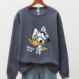 Sudadera Hoodie Kawaii Pato Donald chica