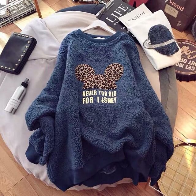 Sudadera polar peluche Mickey Mouse