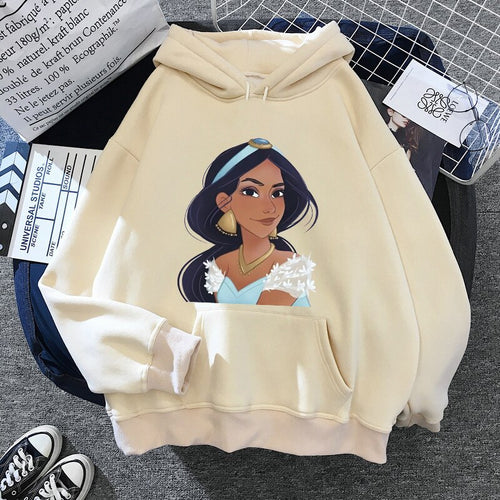 Sudadera Hoodie Kawaii Jasmine Aladdin