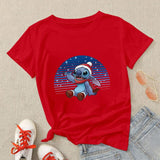 Camiseta manga corta Stitch edición limitada Navidad