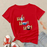 Camiseta manga corta Stitch edición limitada Navidad