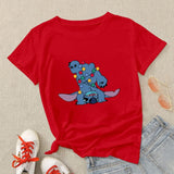 Camiseta manga corta Stitch edición limitada Navidad