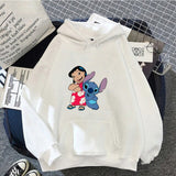 Sudadera Hoodie Lilo & Stitch Kawaii