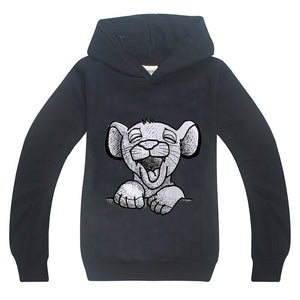 Sudadera Kawaii Rey Leon niños