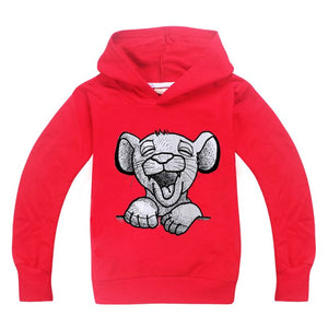 Sudadera Kawaii Rey Leon niños