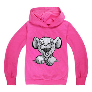 Sudadera Kawaii Rey Leon niños