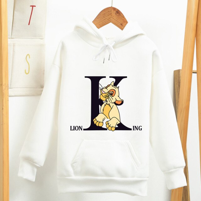 Sudadera Hoodie inicales Rey Leon