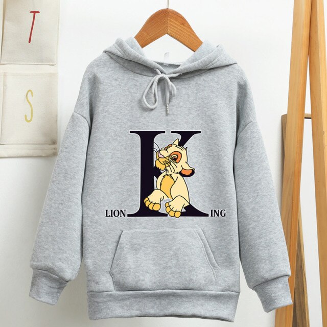 Sudadera Hoodie inicales Rey Leon