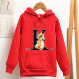 Sudadera Hoodie inicales Rey Leon