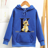 Sudadera Hoodie inicales Rey Leon